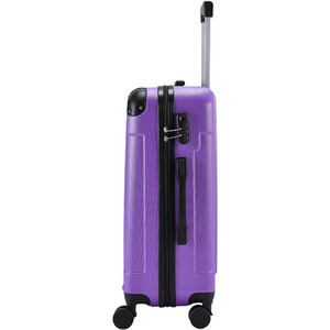 24'' Spinner Hardshell Suitcase with Combination Lock by Livingandhome