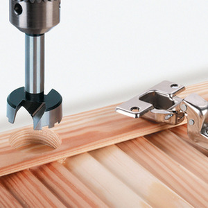 wolfcraft Forstner Drill Bit Set for Marking and Drilling Hinge Holes, 2 Pcs - Drill Bit Set by wolfcraft