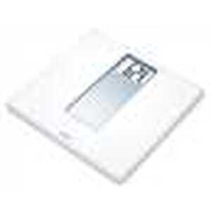 Acrylic Digital Bathroom Scales White - White by Beurer