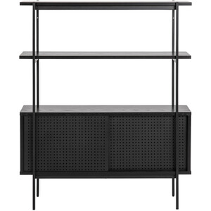 Angus Small Bookcase - Black