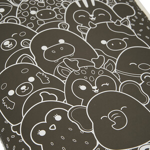 Squishmallows Colouring Book - Black by Squishmallows