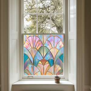 Alanno Stained Glass Window Film by Creative Printing Solutions