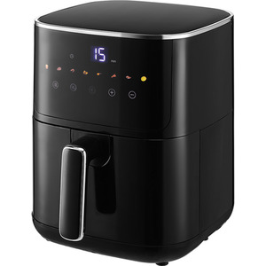 4.7L Smart Air Fryer with Touch Screen - Black by Livingandhome