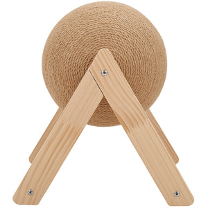 Kidkid Cat Toy Natural Sisal Ball Scratcher - As Shown In The Picture by Kidkid