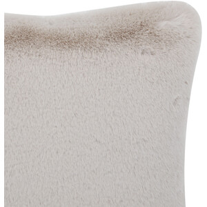 Rabbit Faux Fur Cushion - Mink / 45cm by Divante