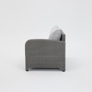 Segrada U-Shaped Garden Furniture - Dark Grey / 8 / Fire Pit Table by GRS