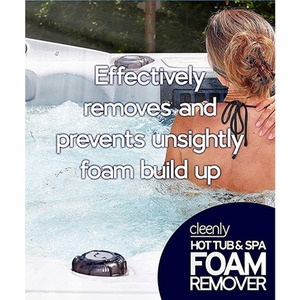Hot Tub Spa Pool Jacuzzi Fast Acting Foam Remover by Cleenly