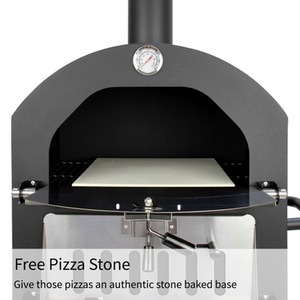 Outdoor Multi Function Pizza Oven and Pizza Peel - Black by Kukoo
