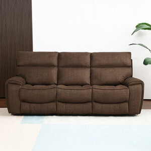 Cancun Reclining Sofa - Brown / 3