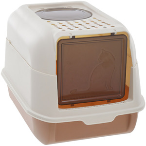 Kidkid Large Top Entry Cat Litter Box with Hood and Scoop by Kidkid