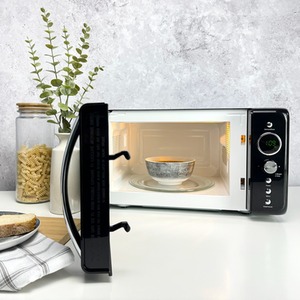 Hamilton Beach 20L Retro Black Microwave - Black by Hamilton Beach