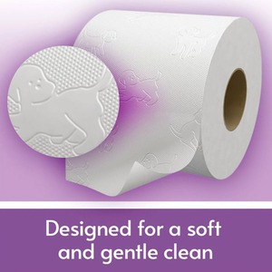 Andrex Toilet Rolls x45 Gentle Clean Fragrance-Free 2 Ply Toilet Paper - 170 Sheets / x45 by Andrex