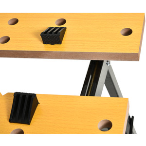 DURHAND 4 in 1 Work Bench - Brown and Black by DURHAND