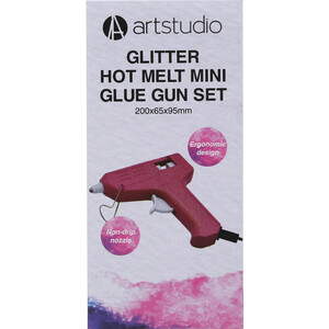 Art Studio Glitter Mini Glue Gun Set by Art Studio