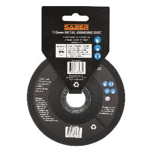 Saber 115mm Metal Grinding Disc by Saber