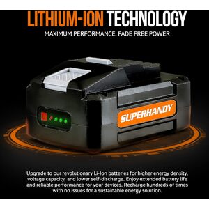 SuperHandy Lithium-Ion Rechargeable Battery GBTS014 - Black by Superhandy