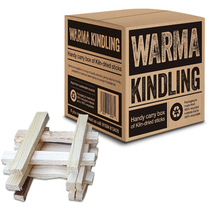 Warma Natural Kindling Wood Cubes - Natural / 1 by Warma