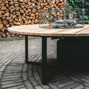 Cosiloft 120cm Round Fire Pit Table for Outdoor by Pacific Lifestyle