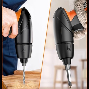 Electric Screwdriver Set Rechargeable DIY Tool Kit - Orange