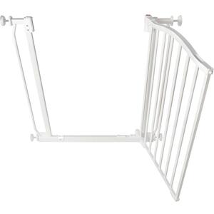 Curved Top Dog Gate - Matt White / 198cm by Bettacare