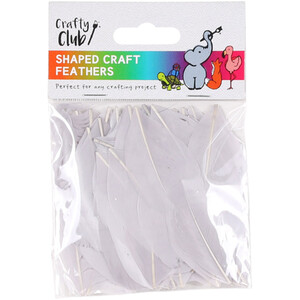 Shaped Craft Feathers by Crafty Club