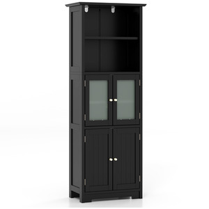 Freestanding Storage Cabinet - Black by Costway
