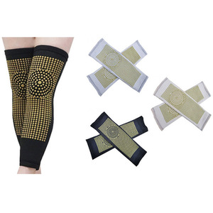 Self Heating Support Knee Brace Warm - Black