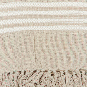 Diya Slub Throw - Natural by Divante