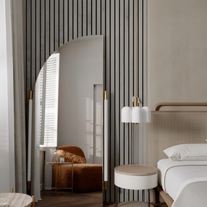 Wooden Slatted 3D Acoustic Wall Panelling by Home Treats