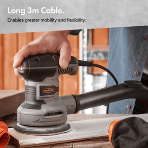 Random Orbit Sander - Grey by VonHaus