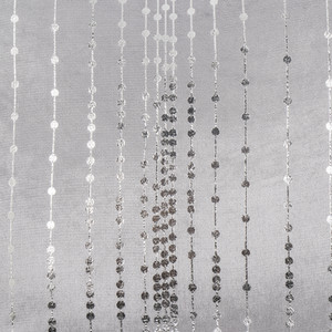 Selina Dotty Stripe Cushion - Silver by Divante