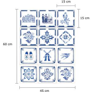 Walplus Wall Tiles Stickers by WALPLUS