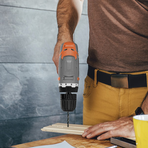 18V Cordless Drill and 89pc Screwdriver Set - Grey by Terratek