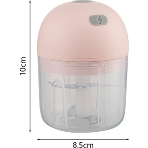 Electric Wireless Kitchen Garlic Chopper - White / 0.33kg by Livingandhome