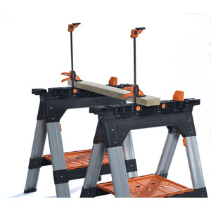 Pack of 2 Pony Multi Function Sawhorses by Pony