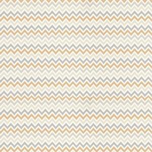 Limit Chevron Zigzag Wallpaper - Orange by Prestigious Textiles