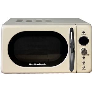 Hamilton Beach 20L Retro Cream Microwave - Cream by Hamilton Beach