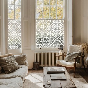 Affile Decorative Moroccan Tile Window Film. by Creative Printing Solutions