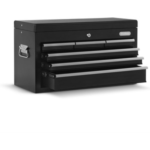 Topchest Tool Box with Two Carry Handles - Black by VonHaus