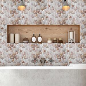 Walplus 3D Glossy Tile Stickers by WALPLUS