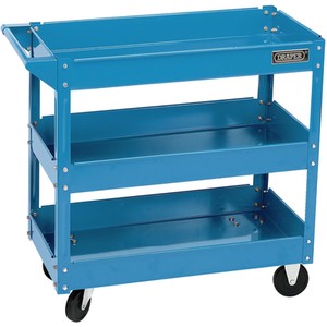 Draper 3 Tier Tool Trolley - Blue by Draper