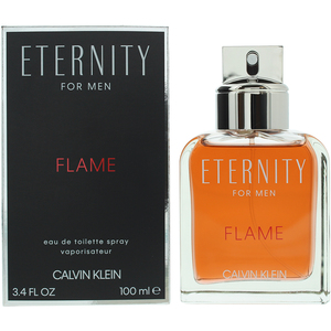 Calvin Klein Eternity For Men Flame Eau de Toilette 100ml - Black by Calvin Klein