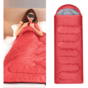 Adult Envelope Sleeping Bag Single Person - Red by Yaheetech