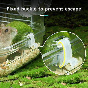 Transparent Hamster Cage by Livingandhome