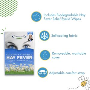 Allergy and Hayfever Relief Pack - Blue / 13.5cm / 20 by The Eye Doctor