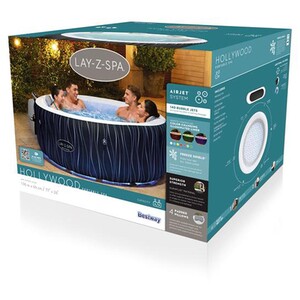 Lay-Z-Spa Hollywood AirJet Hot Tub by Lay-Z-Spa