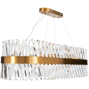 Visconte Cetara Chandelier - Brass by Litecraft