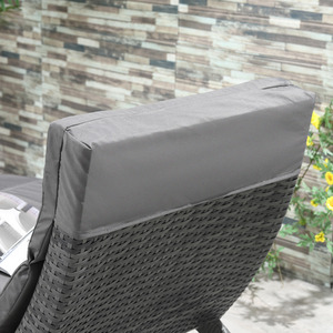 Outsunny Sun Lounger Rattan Hommock by Outsunny