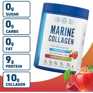 Flavoured Marine Collagen Powder 10000mg - Blue / Cherry and Apple by Applied Nutrition
