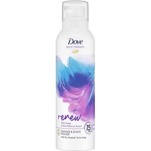 Dove Bath Therapy Renew Shower and Shave Mousse 200ml by Dove